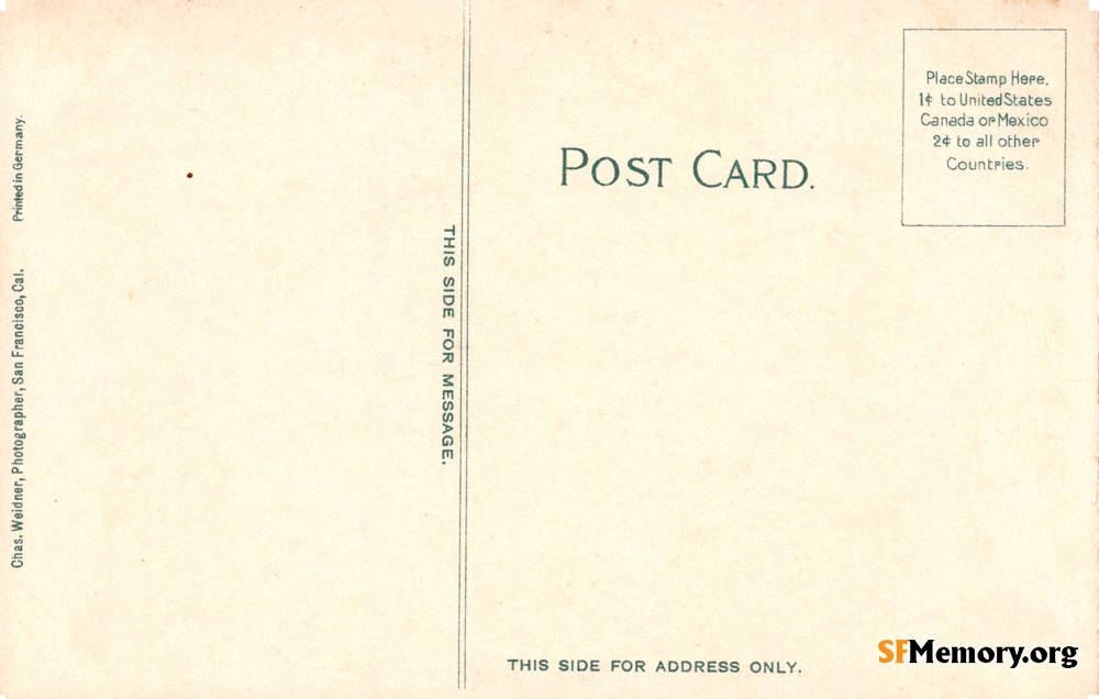 Reverse: 1906 Earthquake