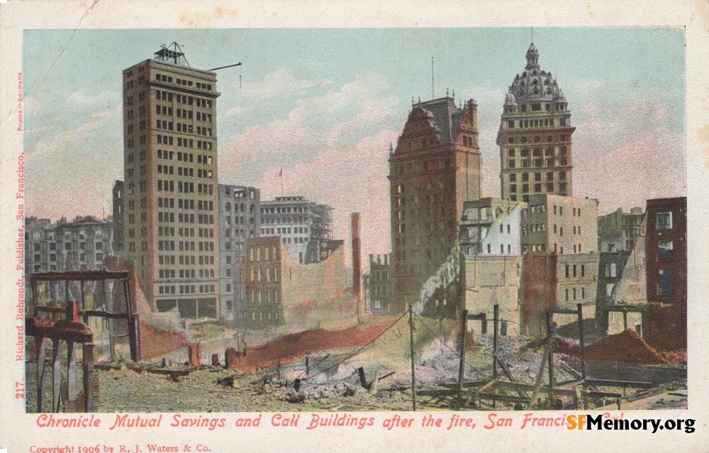 1906 Earthquake Ruins