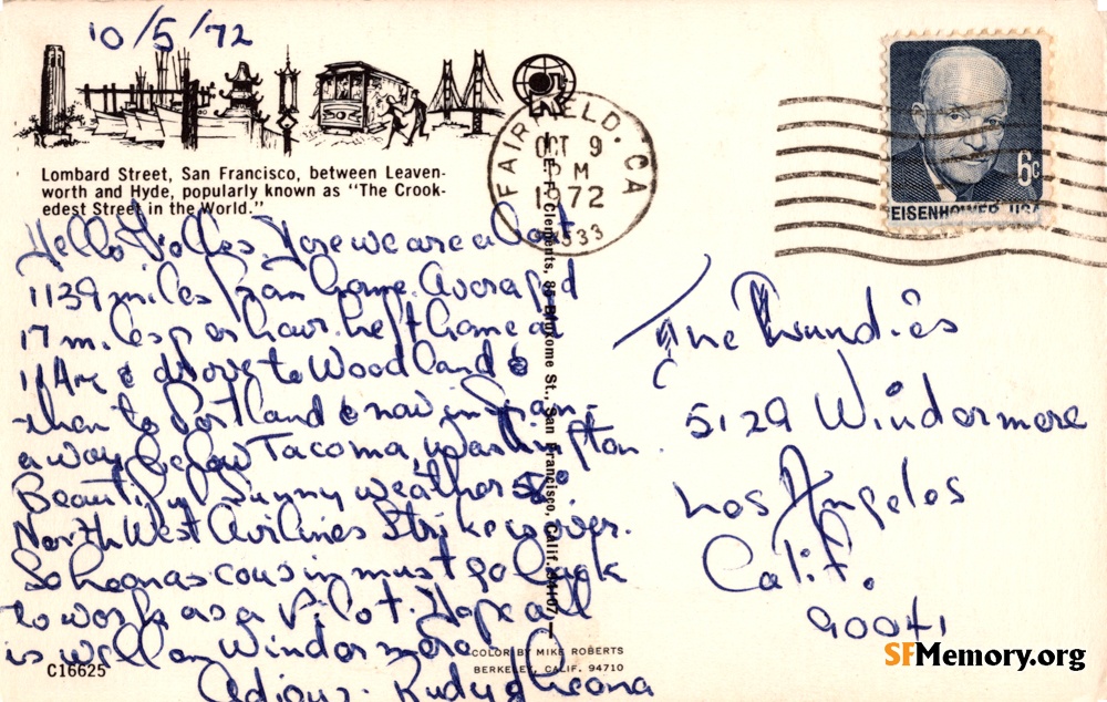 Reverse: Lombard Street