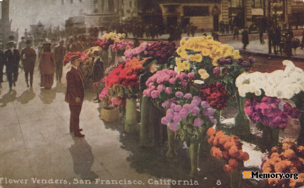 Downtown Flower Vendors