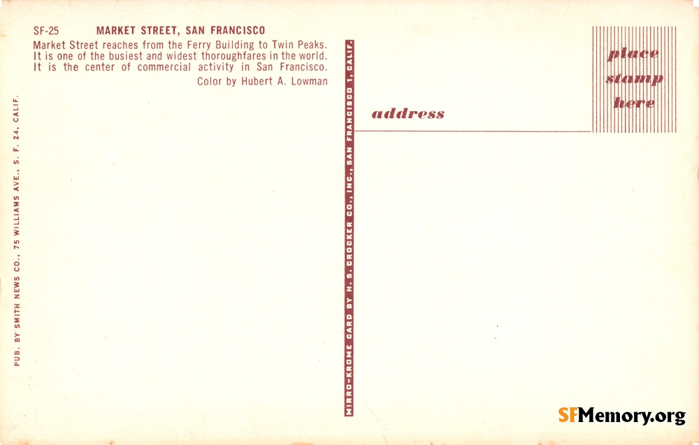 Reverse: Market Street