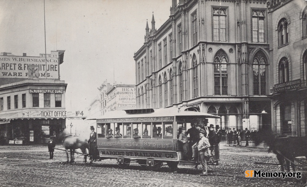 Horsecar on Market