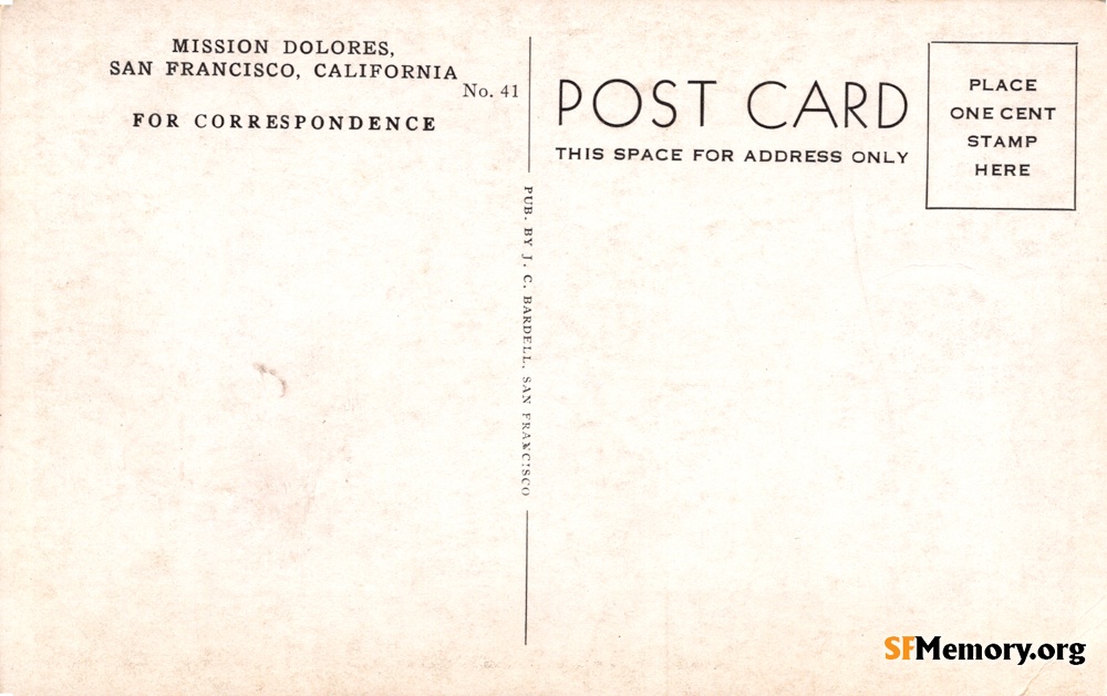 Reverse: Mission Dolores