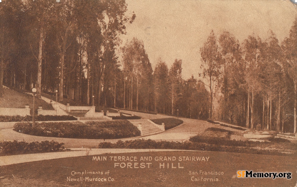 Terrace and Stairway at Forest Hill