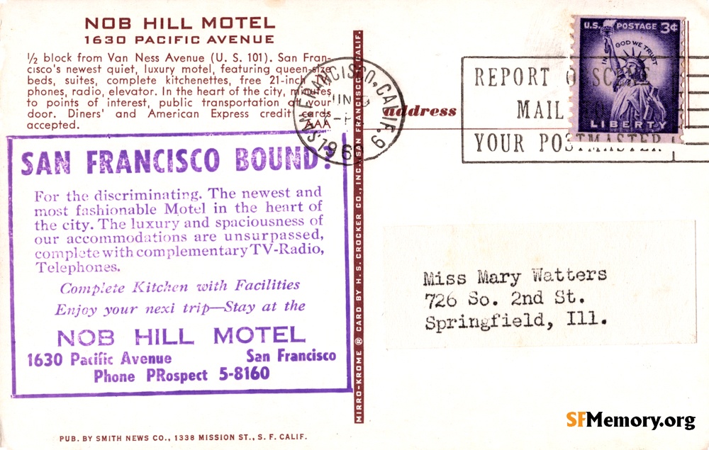 Reverse: Nob Hill Hotel