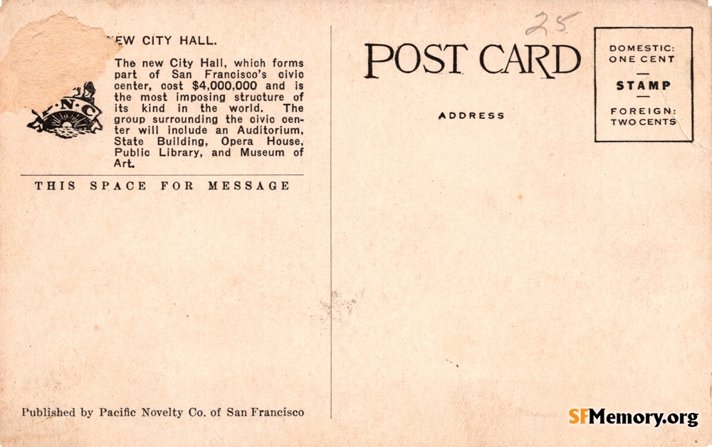 Reverse: City Hall
