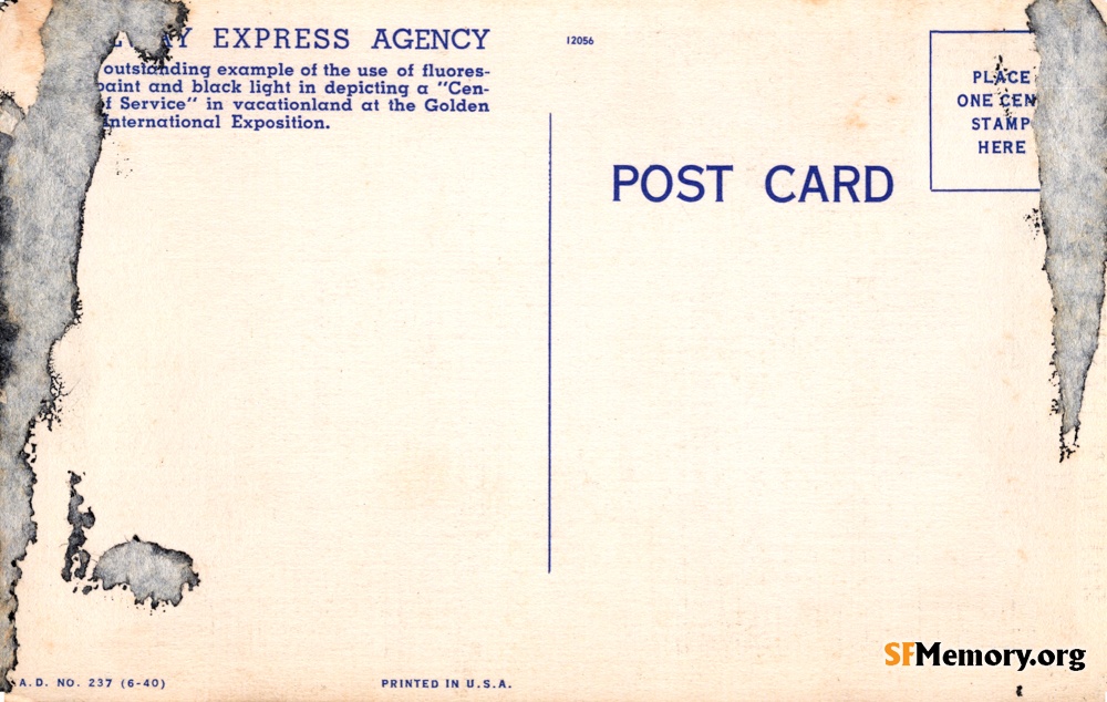 Reverse: Railway Express Agency