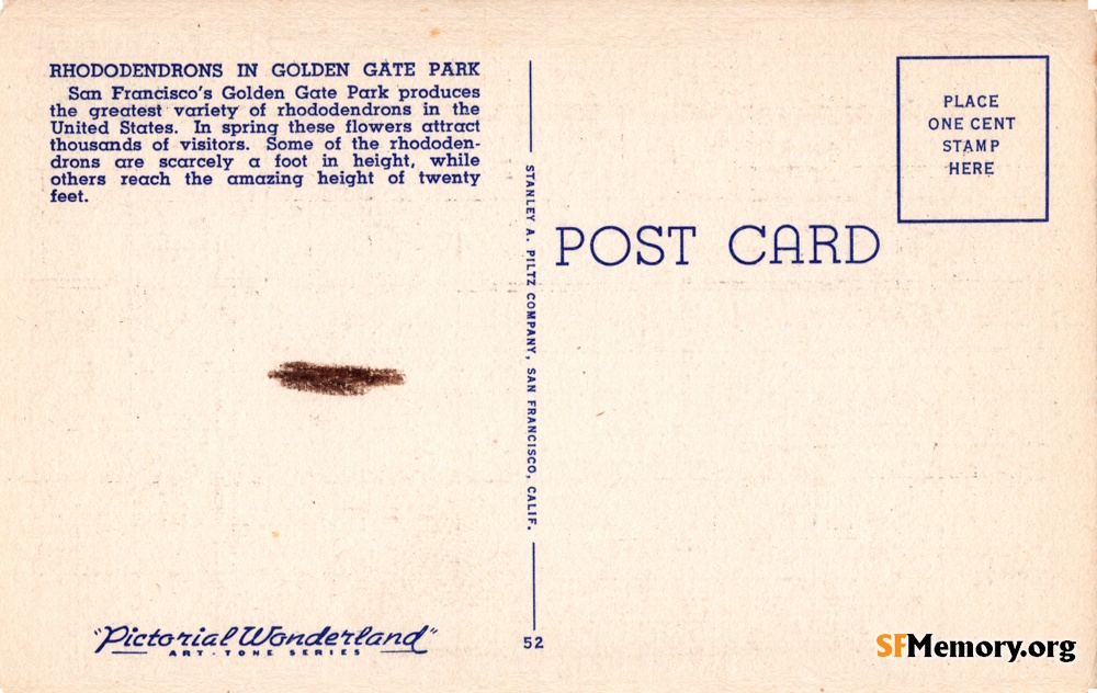 Reverse: Golden Gate Park