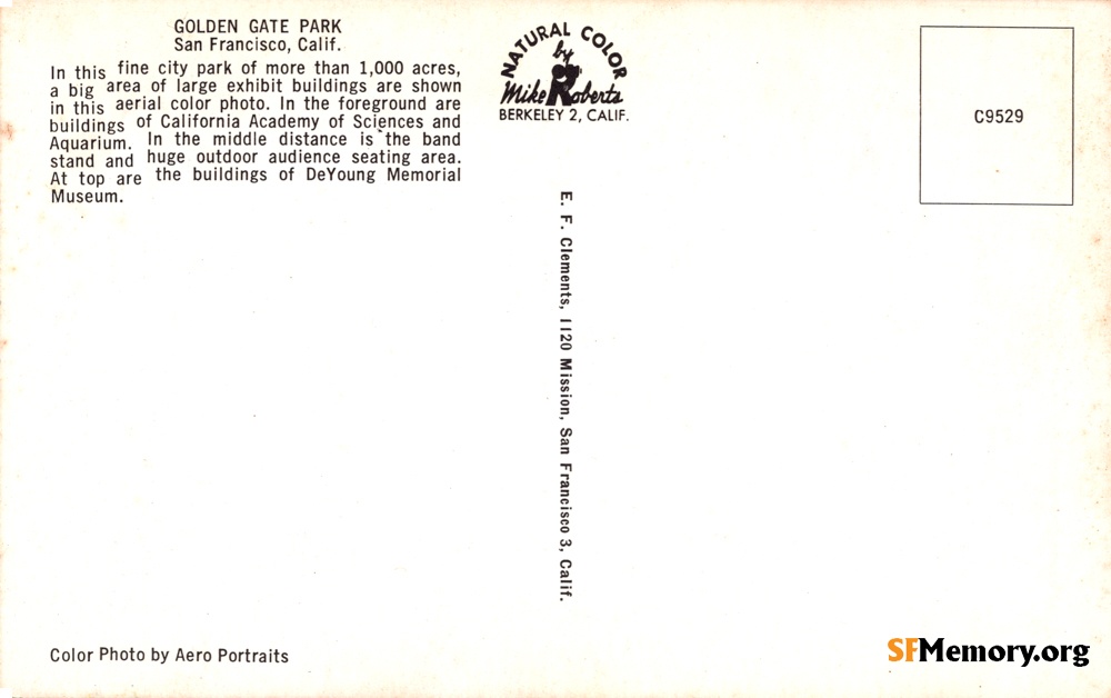 Reverse: Golden Gate Park