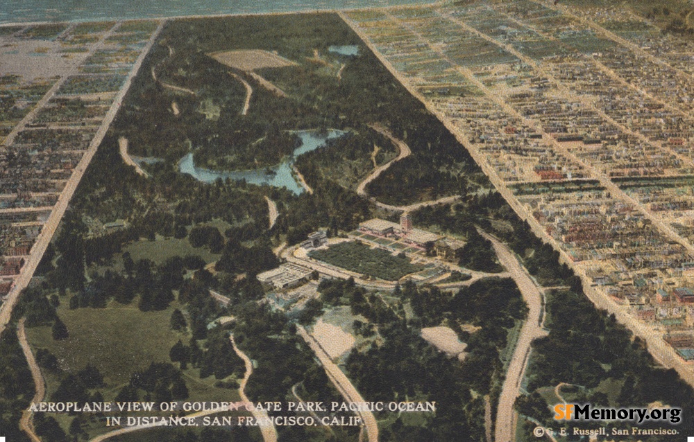 Golden Gate Park Aerial