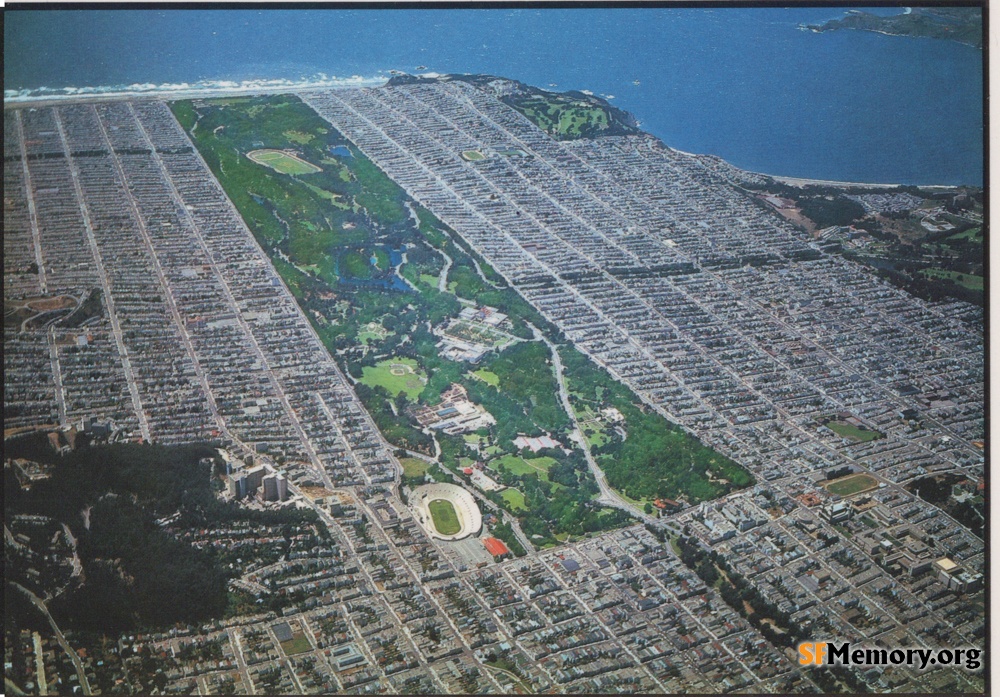 Golden Gate Park Aerial