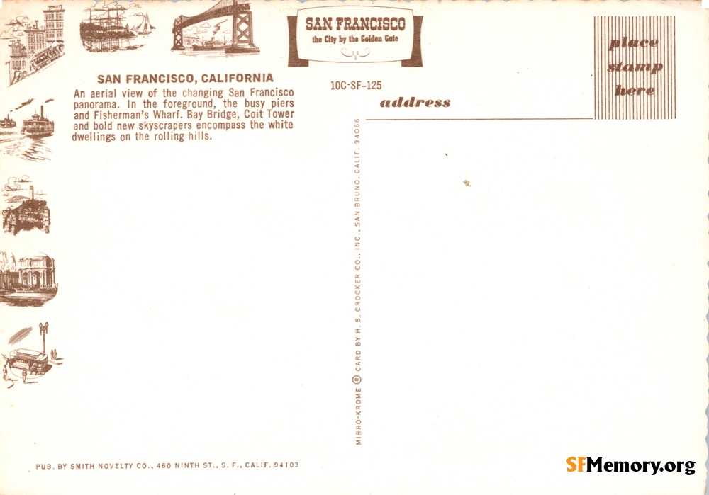 Reverse: Fisherman's Wharf Aerial