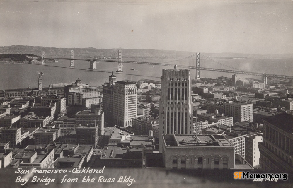 Bay Bridge from SF