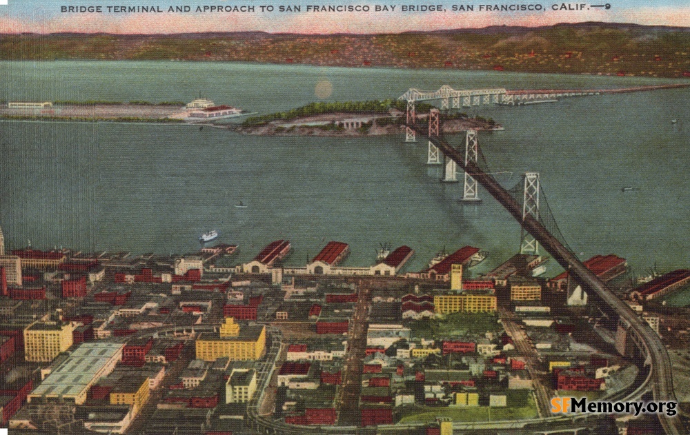 Bay Bridge from SF