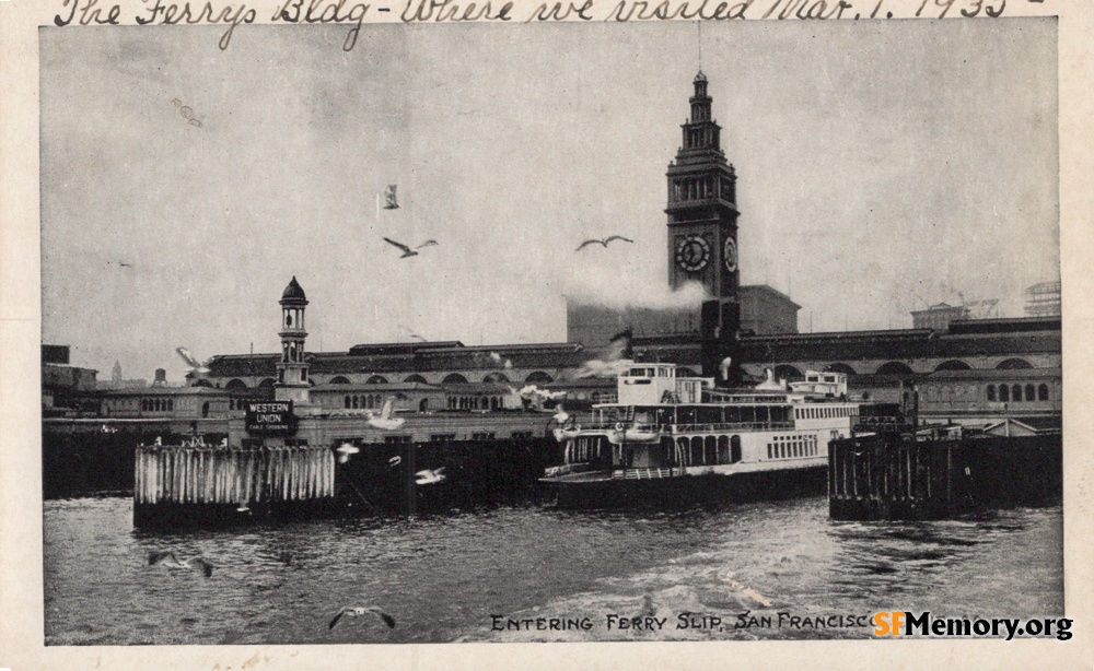 Ferry Building from water