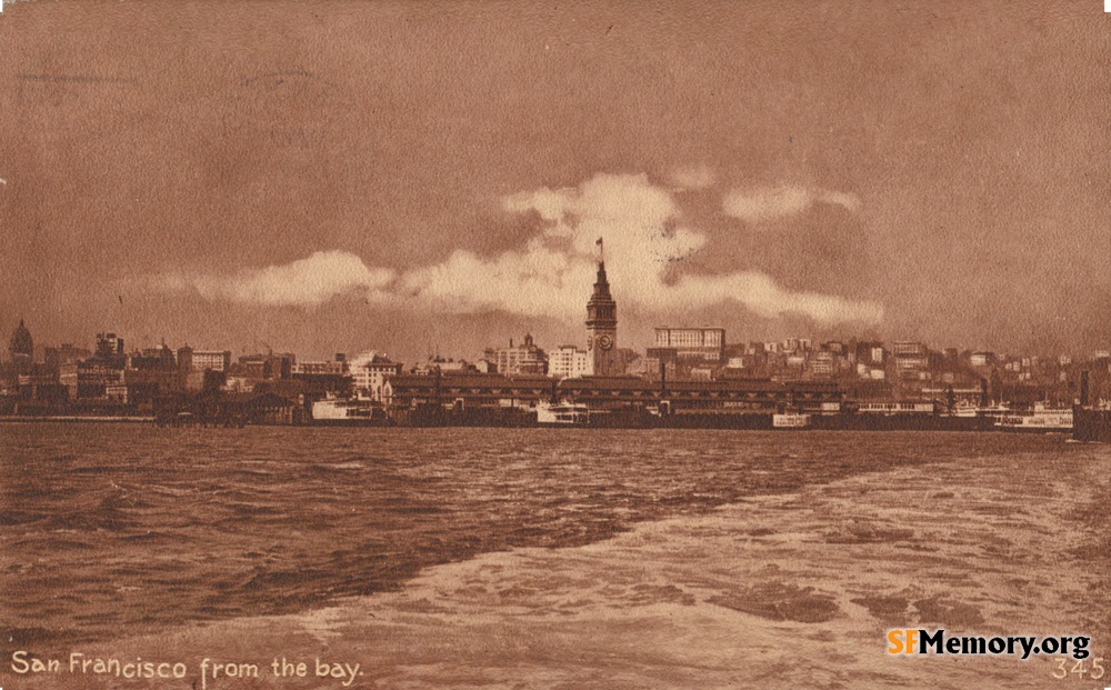 Ferry Building from water