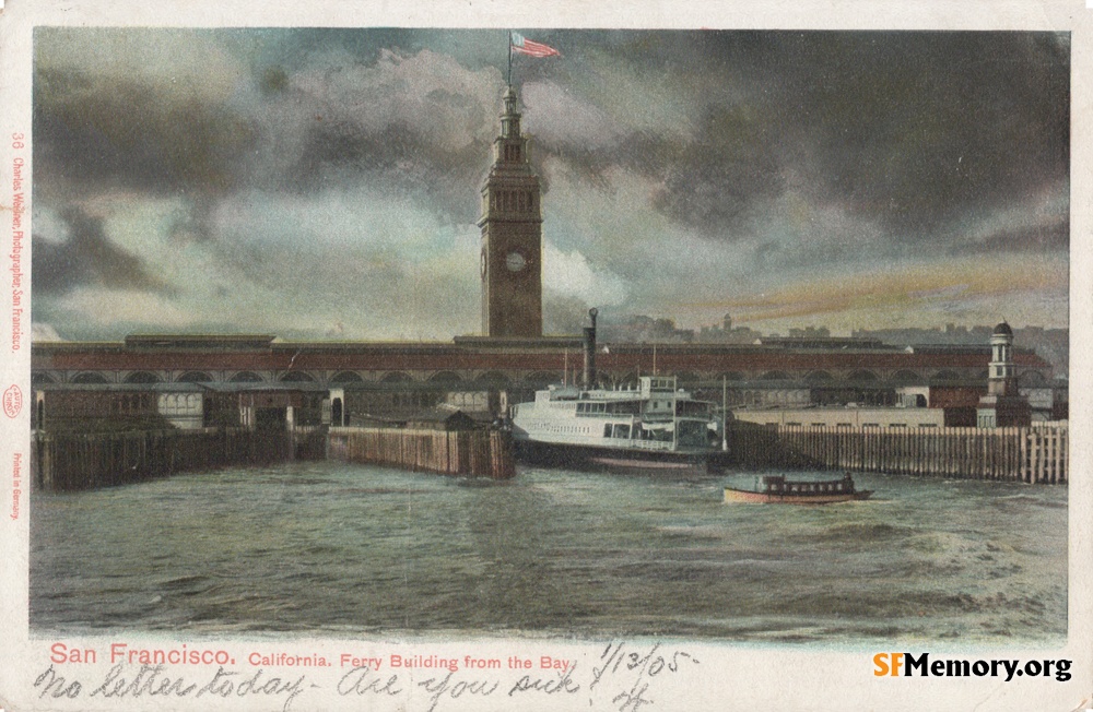 Ferry Building from water