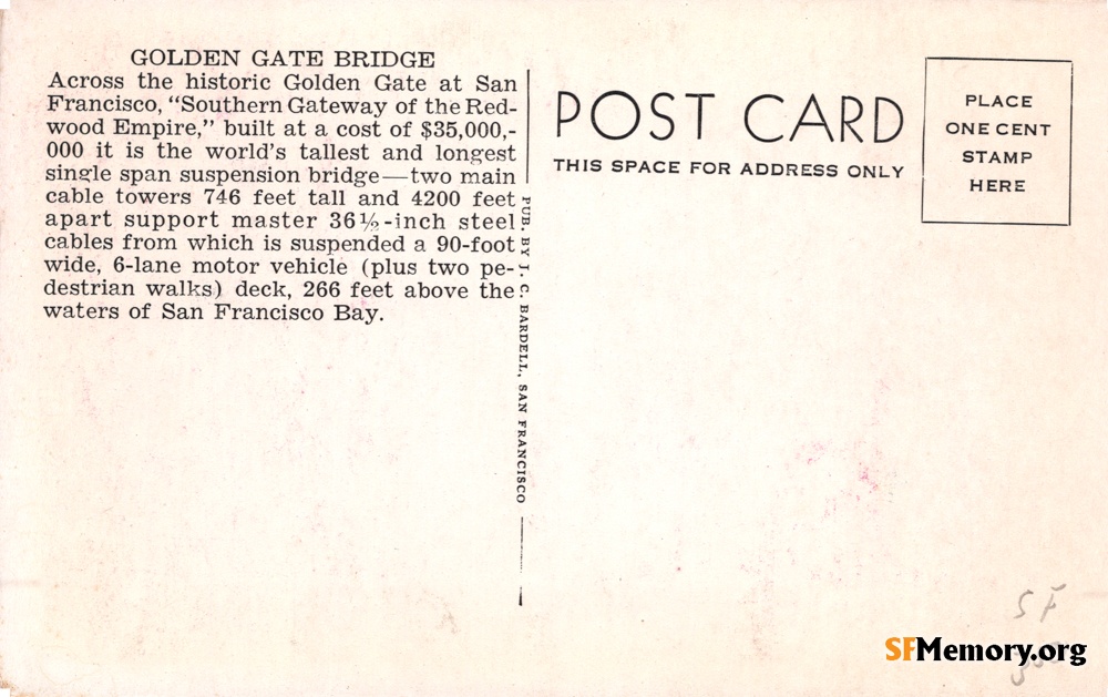 Reverse: Golden Gate Bridge