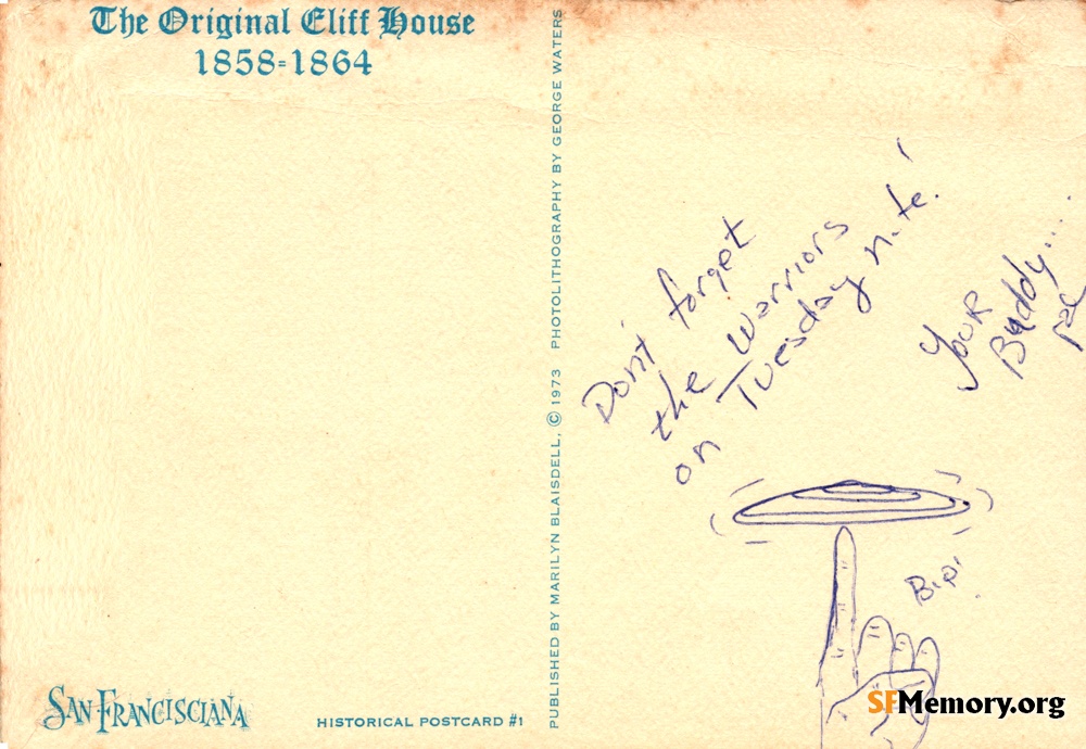 Reverse: First Cliff House (First)