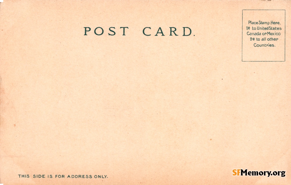 Reverse: Sutro Heights