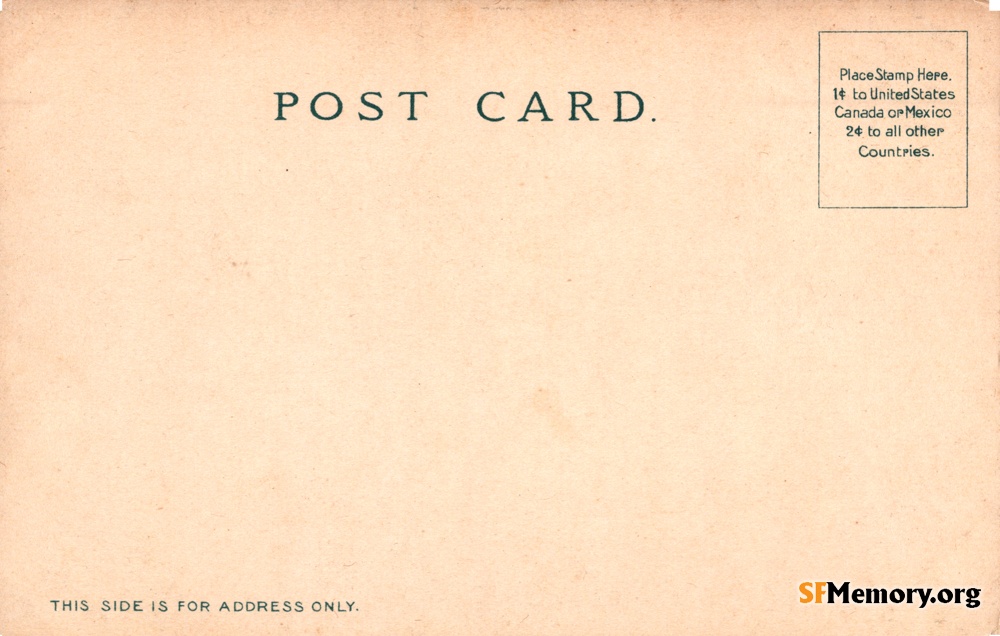 Reverse: Sutro Baths Interior