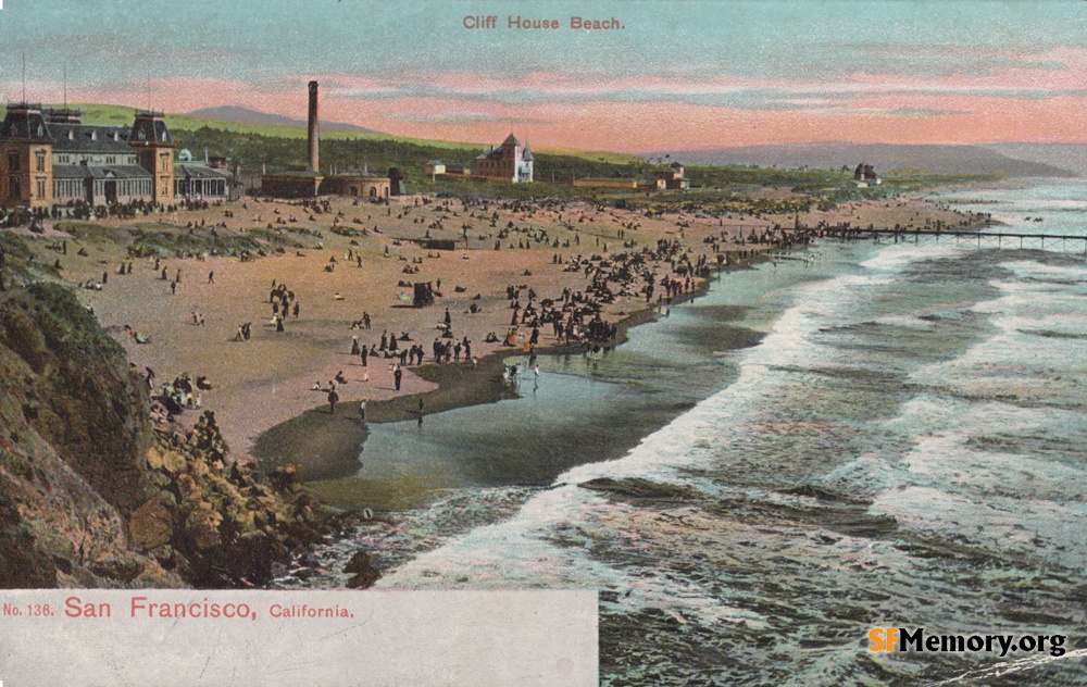 Ocean Beach from Cliff House