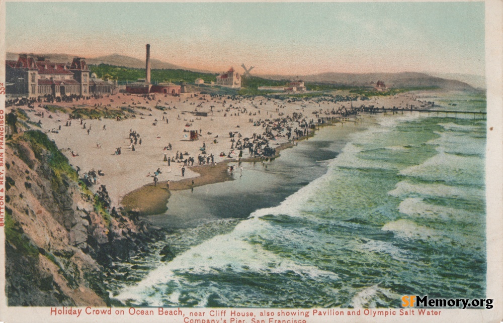 Ocean Beach from Cliff House