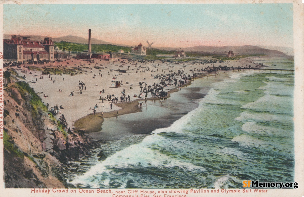 Ocean Beach from Cliff House