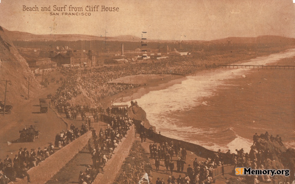 Ocean Beach from Cliff House