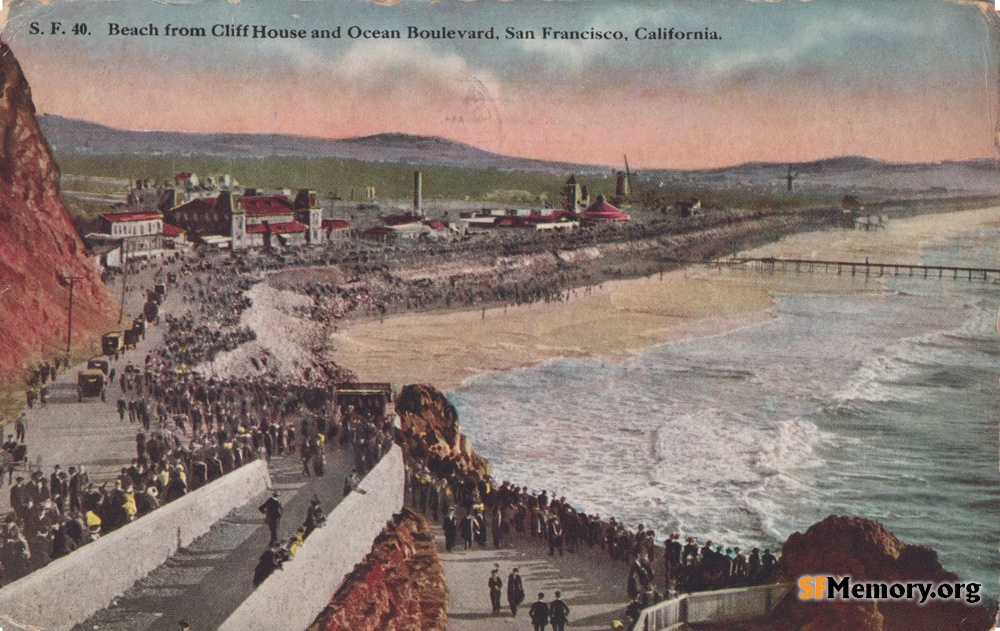 Ocean Beach from Cliff House