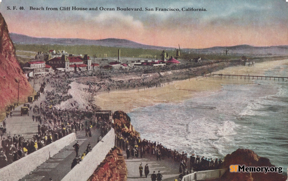Ocean Beach from Cliff House