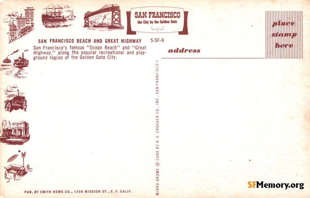 Reverse: View from Sutro Heights