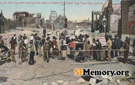 1906 Earthquake Ruins