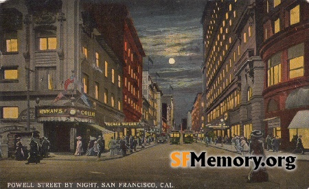 Powell St at Night