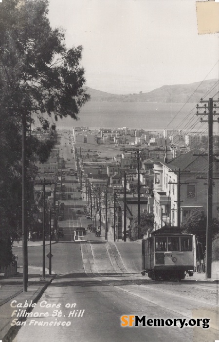 Fillmore St Cable Car