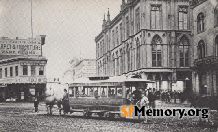 Horsecar on Market