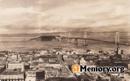 Bay Bridge from SF