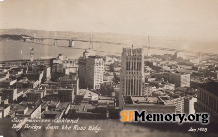 Bay Bridge from SF