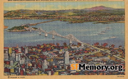 Bay Bridge from SF