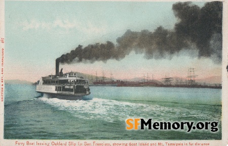 Ferry leaving Oakland