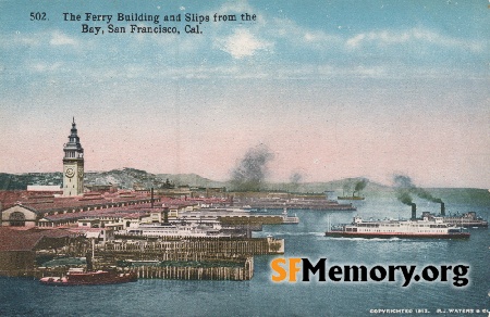 Ferry Building from water