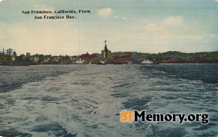 Ferry Building from water