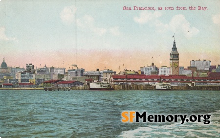 Ferry Building from water
