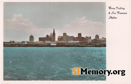 Ferry Building from water