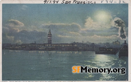 Ferry Building from water