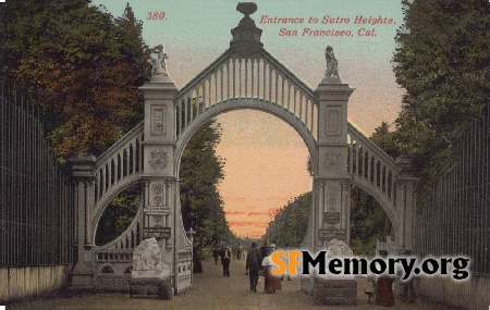 Sutro Heights Entrance