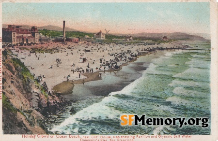 Ocean Beach from Cliff House