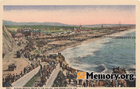 Ocean Beach from Cliff House