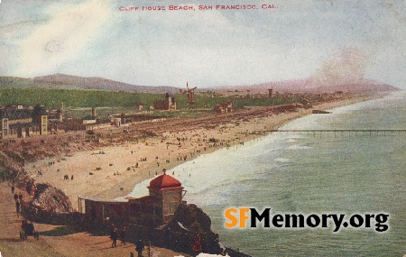 Ocean Beach from Cliff House